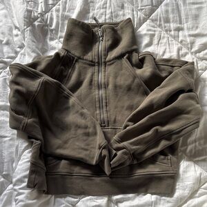 lululemon athletica Olive Green Sweater